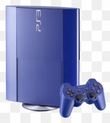 Azurite Blue 250gb Ps3 Coming - Ps3 Super Slim Png,Ps3 Png