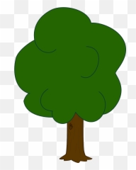 Vector - Oak Tree Clip Art Png Download Full Size Broccoli Js