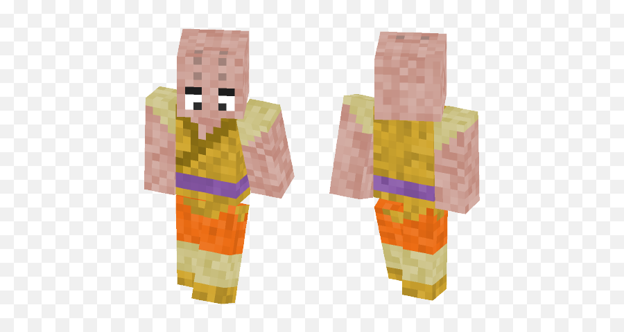 Download Krillin Kid Dragon Ball Minecraft Skin For Free - Minecraft Witch King Skin Png,Krillin Png