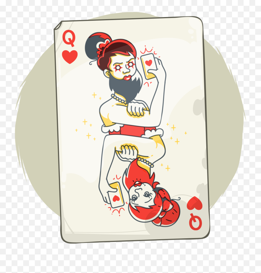 Item Detail - Fictional Character Png,Queen Of Hearts Card Png