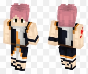 Download Fairytail Natsu Dragneel Minecraft Skin For Free - png
