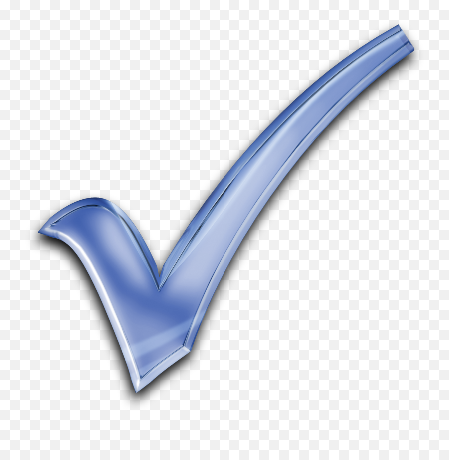 Symbol Icon - Blue Tick Symbol Png Download 15001500 Transparent Blue Tick Icon,Blue Background Icon