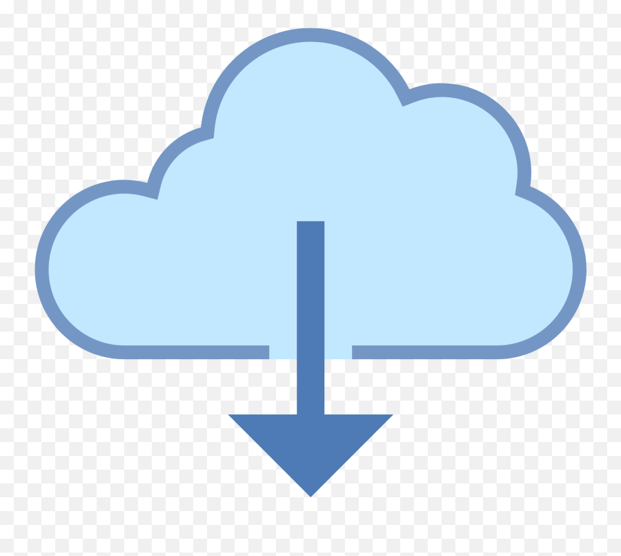 Cloud Download Icon Vector Clipart - Icon Png,Pamphlet Icon