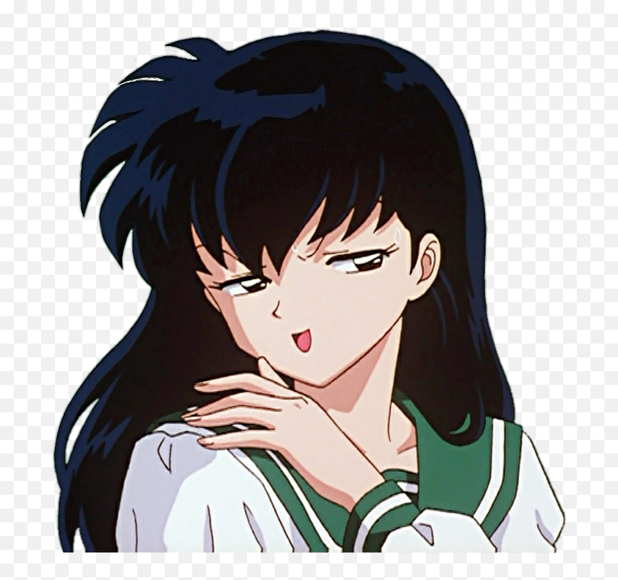 Inuyasha Tumblr Kagome Higurashi And - Inuyasha Kagome Aesthetic Png,Aesthetic Anime Icon Tumblr