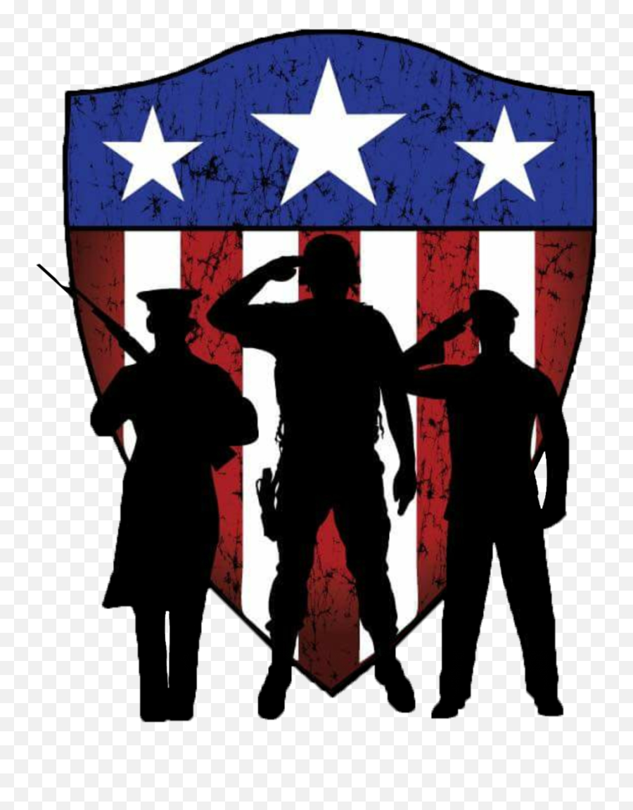 Download Hd Soldier Svg Veterans Day Png Library - Shield Original Captain America,Soldier Silhouette Png