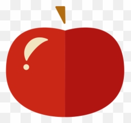 Flat Apple Icon - Transparent PNG u0026 SVG vector file Fresh