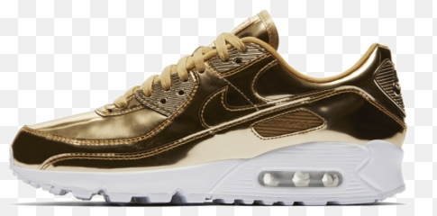 Nike Air Max 90 Sp - Air Max 90 Metallic Gold M Png,Adidas Boost Icon 2 White And Gold