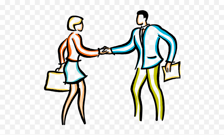 Shake Hand With Two Persons - Clipart Best Cartoon People Shaking Hands Clipart Png,People Shaking Hands Icon