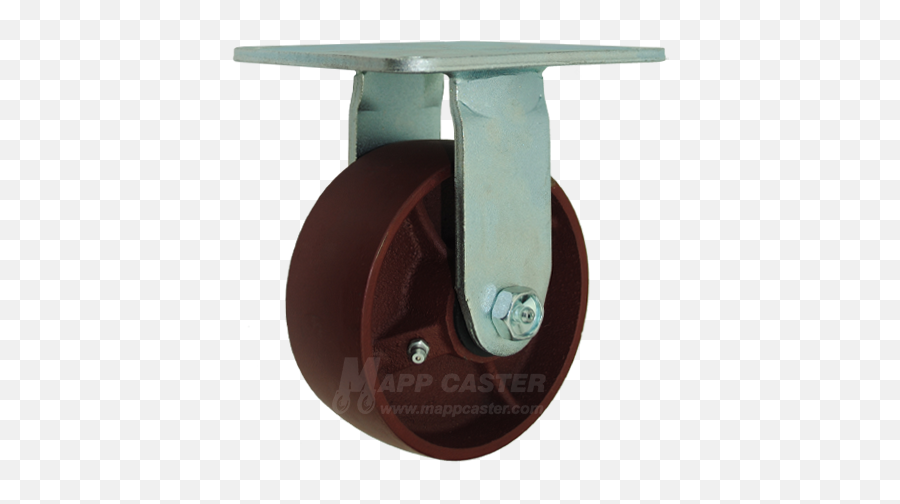 5 X 2 Ductile Steel Wheel Rigid Caster With - 12 Top Plate 1500 Lbs Capacity Solid Png,Du Icon
