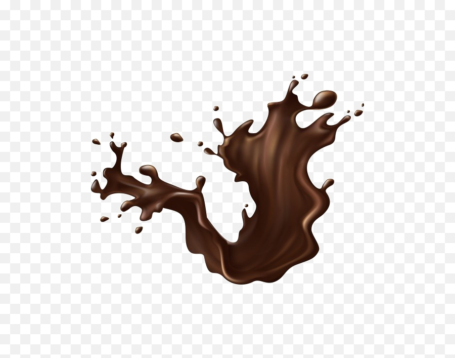 Chocolate Splash Transparent Background - Dark Chocolate Splash Vector Png,Chocolate Splash Png