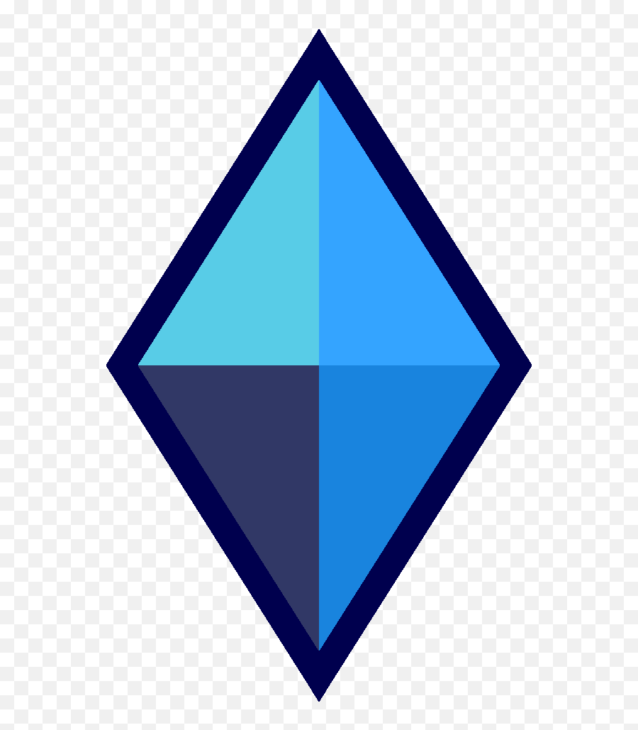 Gem Clipart Triangle Transparent Free For - Triangle Png,Blue Triangle Png