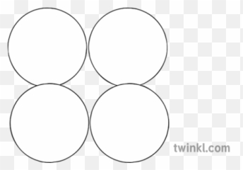 Plastic Marbles Black And White Illustration - Twinkl Circle Png,Marbles Png