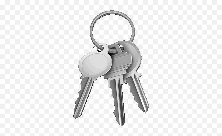 Keychain Clipart - Keys On Keyring Clipart Png,Keyring Icon