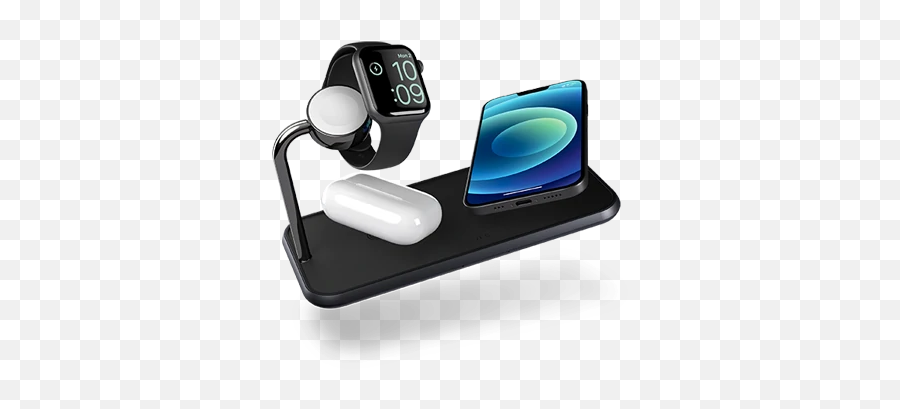 Qi Enabled Phones With Wireless Charging - Compatible Zens Dual Aluminum Wireless Charging Pad And Watch Charger Station Png,Moto X Icon Meanings