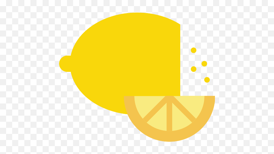 Lemon Vector Svg Icon 22 - Png Repo Free Png Icons Dot,Lemon Slice Icon