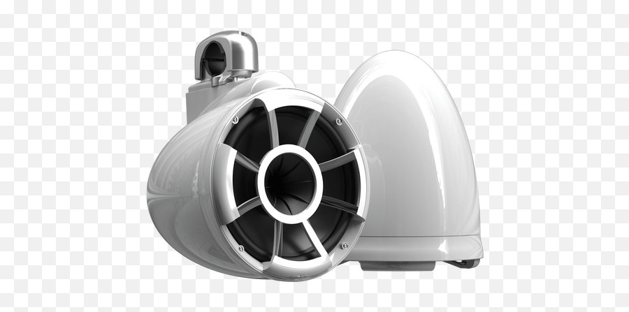 Rev 10 W - Fc Sa V2 Wet Sounds Revolution Series 10 White Fan Png,Triple C Icon Bluetooth Speaker