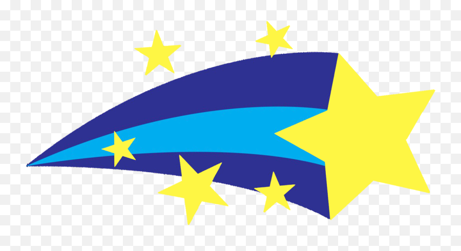 Shooting Star Png Transparent Library - Clipart Shooting Star Background,Shooting Stars Png