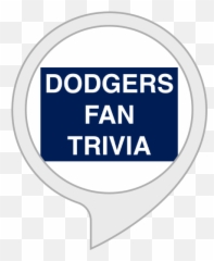 Amazoncom Dodgers Baseball Fan Trivia Alexa Skills - Circle Png,Dodgers Png