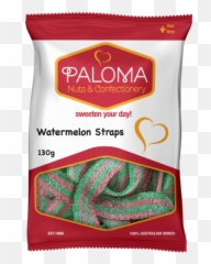 Paloma Sour Watermelon Straps - Paloma Lollies Png,Paloma Png