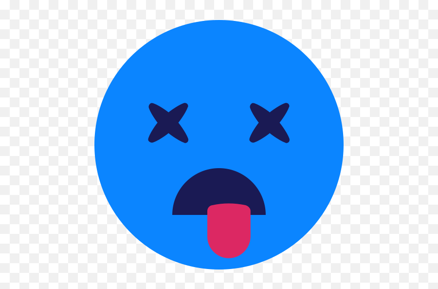Dead Emoji Sick Icon - Free Download On Iconfinder Dot Png,Twitter Icon Emoji
