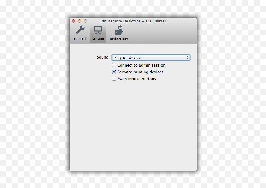 Trail Blazer Configure Microsoft Remote Desktop 8 - For Mac Remote Desktop For Mac Session Png,Windows Remote Desktop Icon