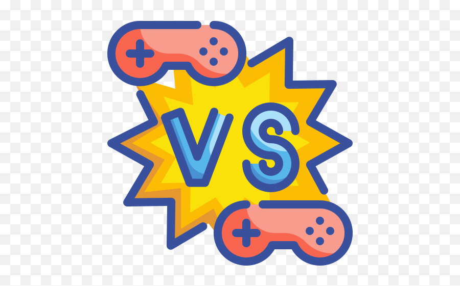 Player Versus - Free Gaming Icons New Old Icon Png,Game Player Icon