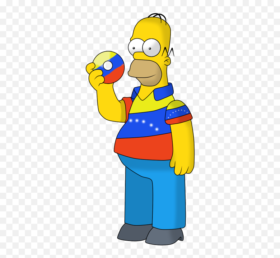 Homero Simpson Envia Mensaje A Los - Homer Simpson Png,Homero Png