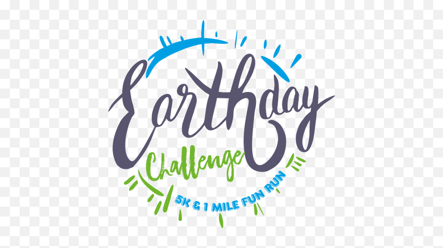 Earth Day Challenge - Calligraphy Png,Earth Day Logo