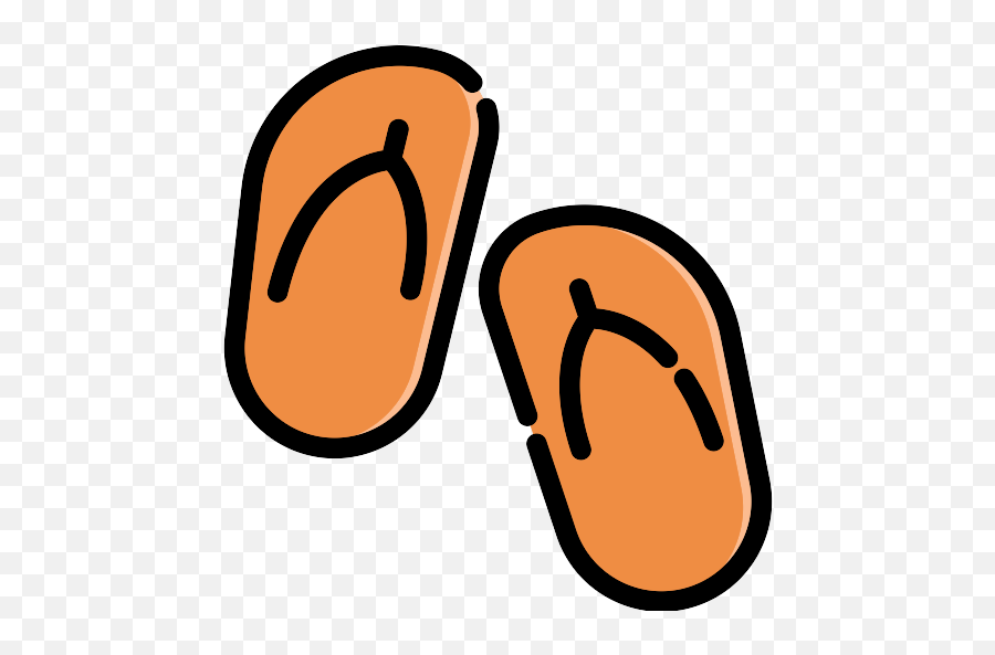 Flip Flops Sandals Png Icon - Clip Art,Flip Flops Png