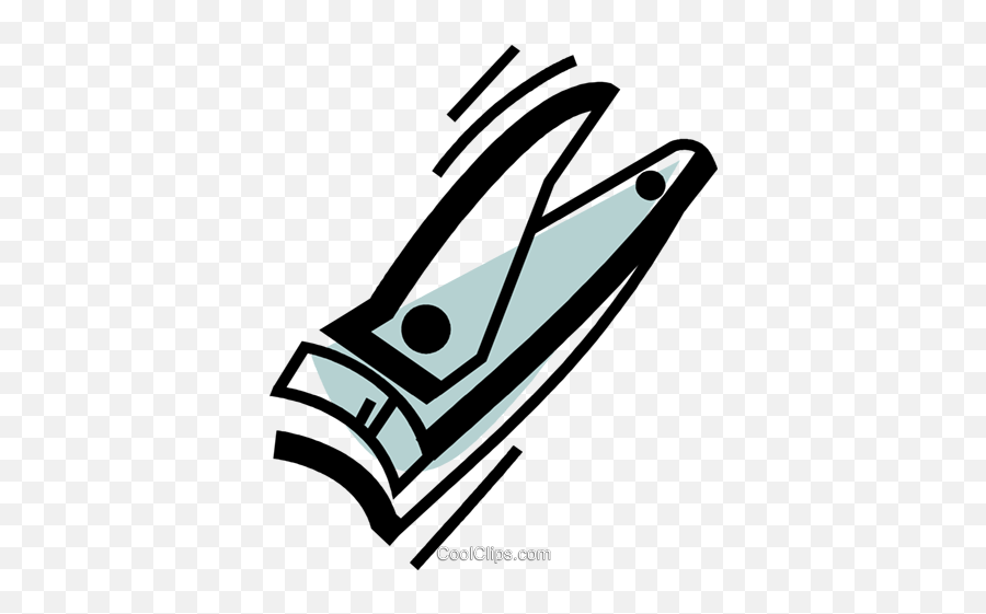 Nail Clippers Royalty Free Vector Clip Art Illustration - Nail Clippers Clipart Png,Clipper Png