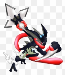 Pokemon 10658 Shiny Mega Greninja - Fanarts De Mega Greninja Png,Greninja Png