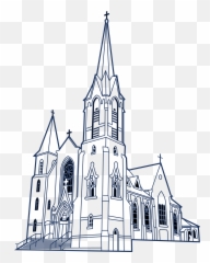 Catholic Church - Cross On Mount Gorbea Png,Church Clipart Png