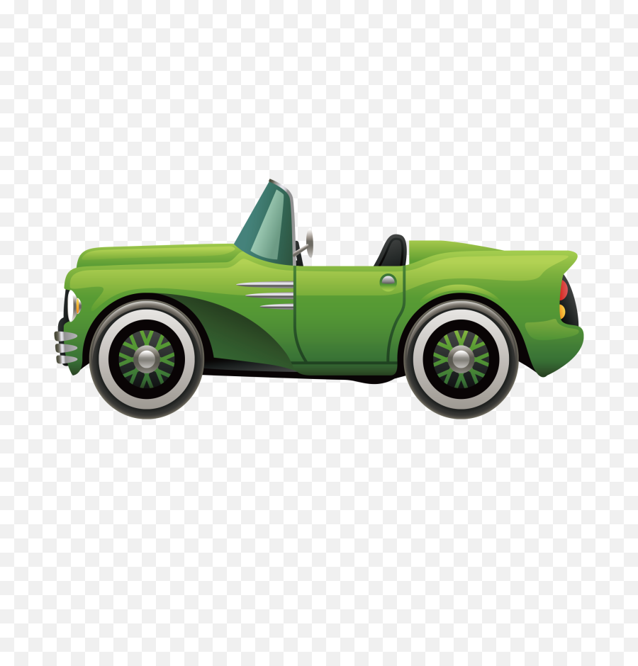 Old Car Clip Art Png Image Free - Green Toy Car Png,Car Clip Art Png