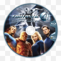 Silver Surfer Poster - Fantastic Four Dvd Disc Png,Silver Surfer Png