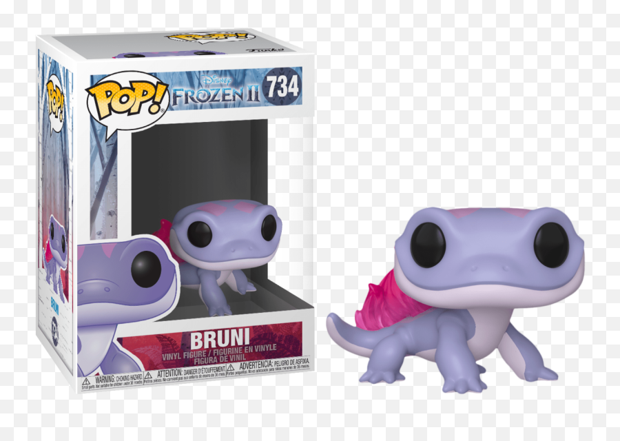 Funko Pop Frozen 2 - Bruni 734 Bruni Funko Pop Png,Frozen Transparent