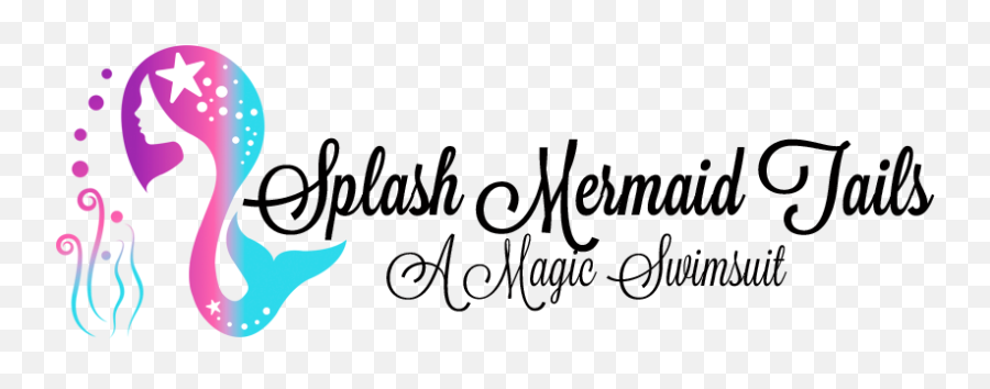 Splash Mermaid Tails U2013 - Calligraphy Png,Mermaid Tail Png