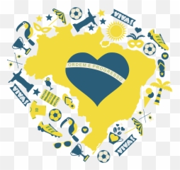 Brasil Png - Heart,Brazil Png