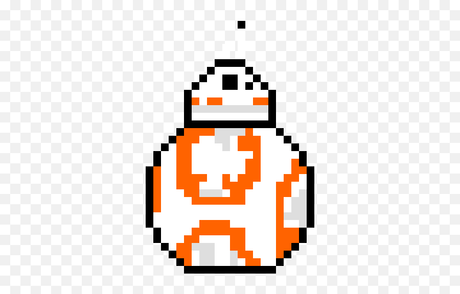 Pixel Art Bb 8 Transparent Png Image - 8 Png