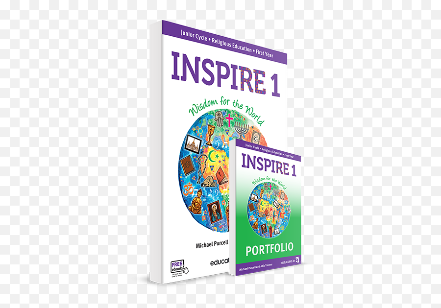 Inspire 1 Textbook U0026 Portfolio Book - Graphic Design Png,Textbook Png
