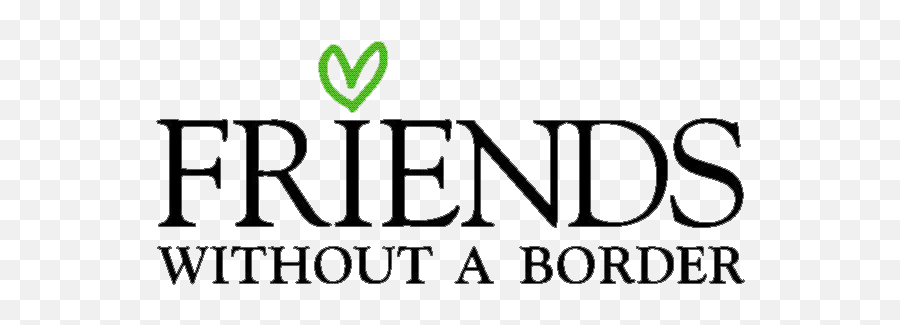 Logo Friends 4c - Friends Without A Border Heart Png,Friends Logo Font