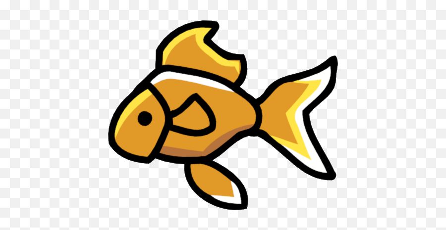 Download Free Png Background - Goldfishtransparent Dlpngcom Scribblenauts Fish,Goldfish Transparent Background