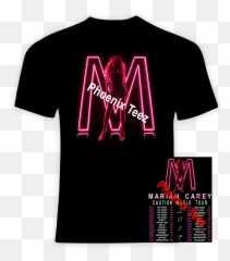 Mariah Carey 2019 Caution World Tour - Phoenix Tees Eagles Concert T Shirt Png,Mariah Carey Png