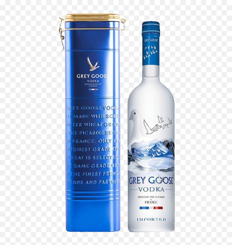 Grey Goose Blue 75cl Vodka Png