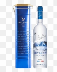 Grey Goose Blue 75cl Vodka Png