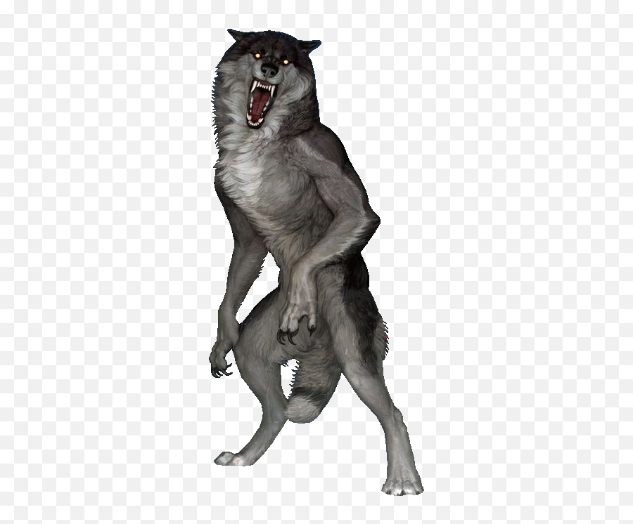 Werewolf Wolf Lycanthrope Freetoedit Sticker By Bincent - Cat Yawns Png,Werewolf Transparent