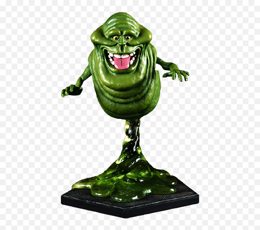 Ghostbusters Slimer Statue By Iron Studios - Iron Studios Slimer Png,Slimer Png