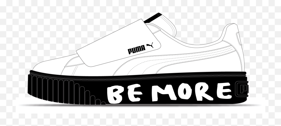 Puma Y Shantell Martin Unen Fuerzas En Una Nueva - Skate Shoe Png,Puma Shoe Logo