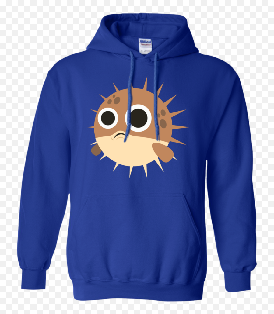 Puff Fish Emoji Hoodie Png