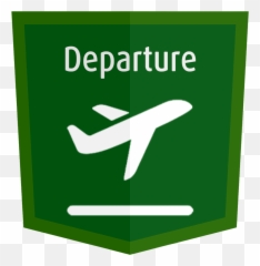 Passenger Guides - Airplane Icon Png White Clipart Full Kedatangan Arrival,Airplane Icon Png