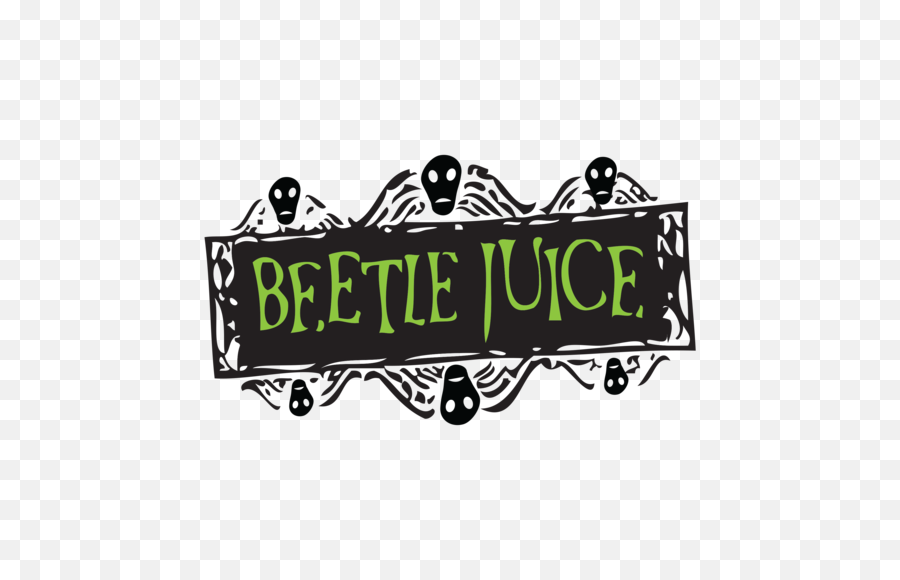 Download Beetlejuice Logo Png - Beetlejuice Graphic,Beetlejuice Png